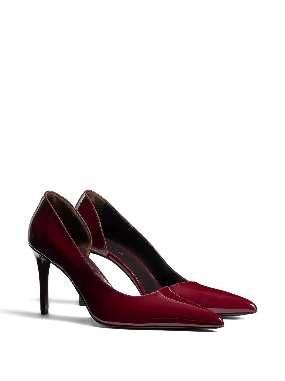 Khaite 85mm Jett D'orsay Heeled Pumps In Multi