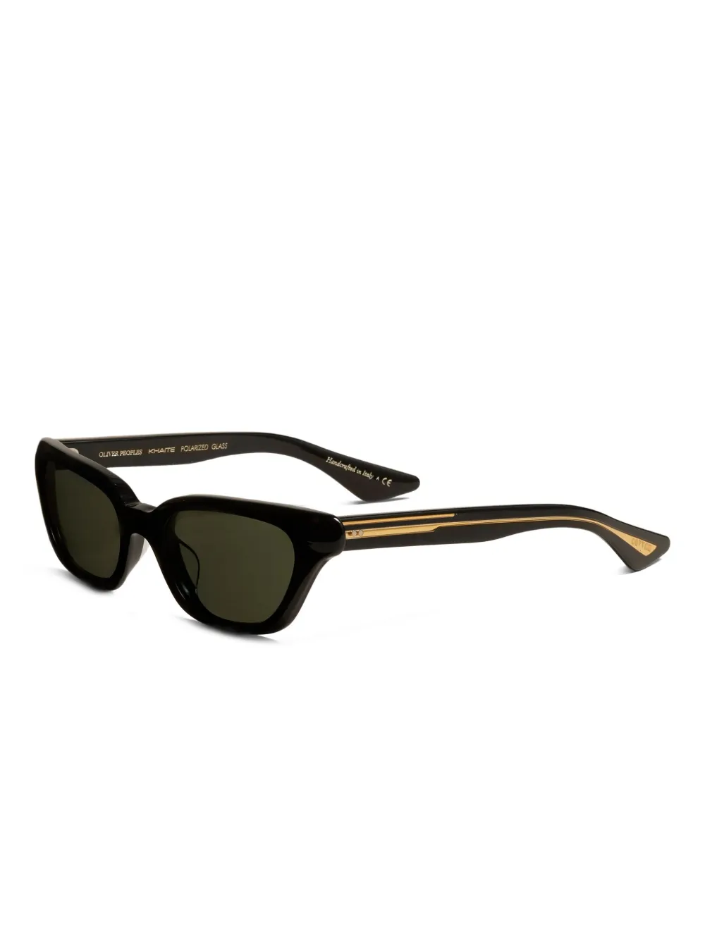 KHAITE x Oliver Peoples Zonnebril met cat-eye montuur Zwart