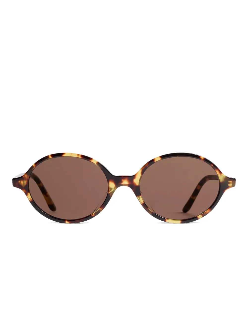 KHAITE x Oliver Peoples oval-frame sunglasses | Brown | Image 1