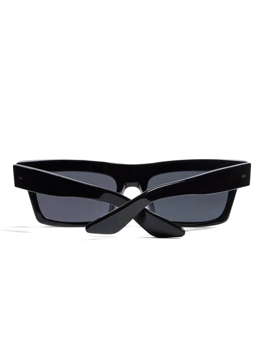 Khaite X Oliver Peoples 1985c Rectangle Sunglasses In Black