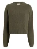 KHAITE Milo ribbed knitwear - Green