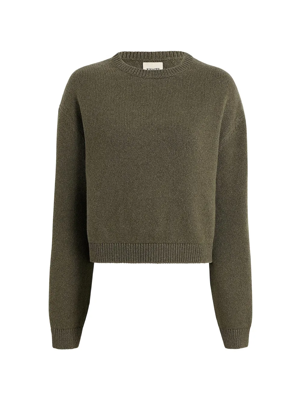 KHAITE Milo ribbed knitwear - Grün