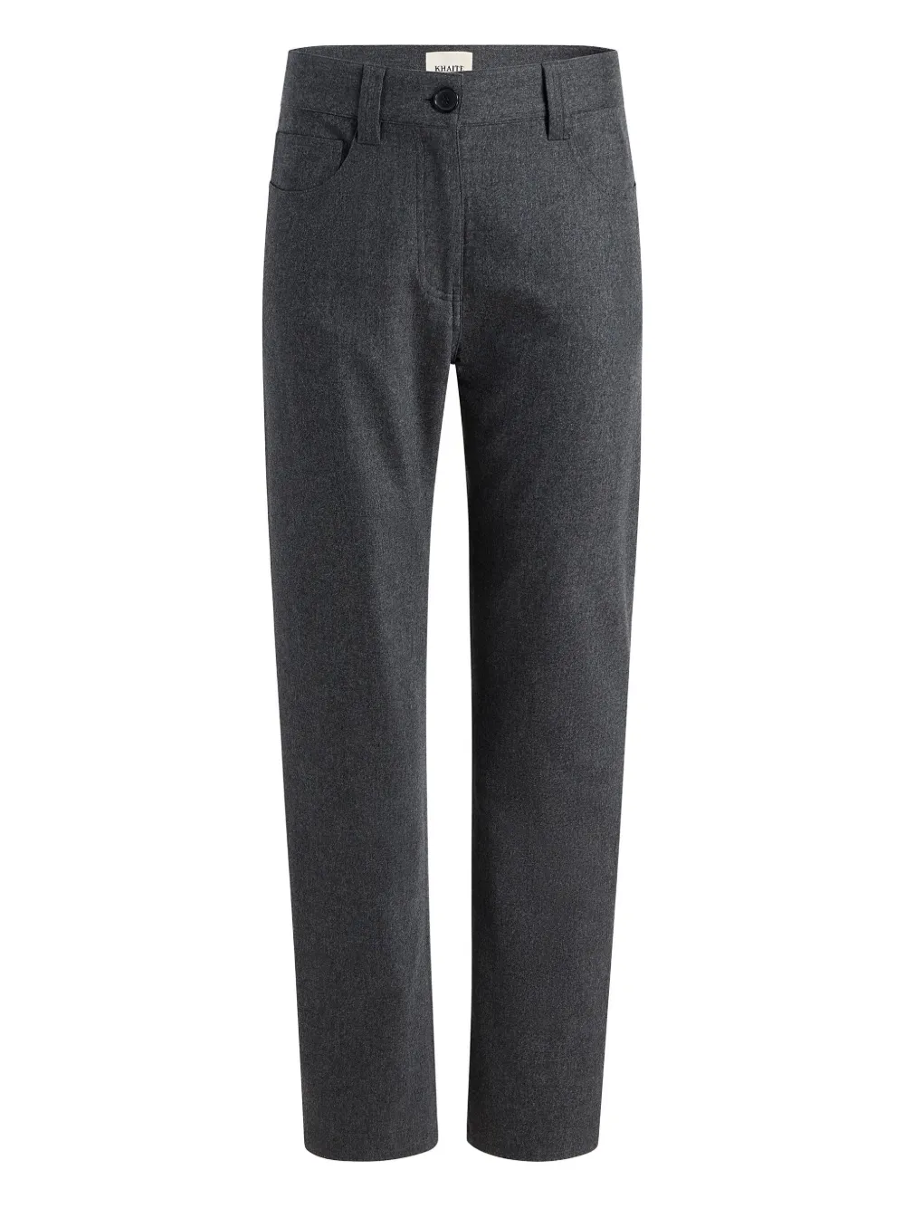 KHAITE Callum button trousers | Grey | Image 1