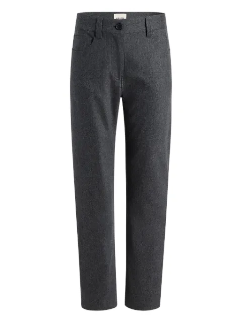 KHAITE Callum button trousers