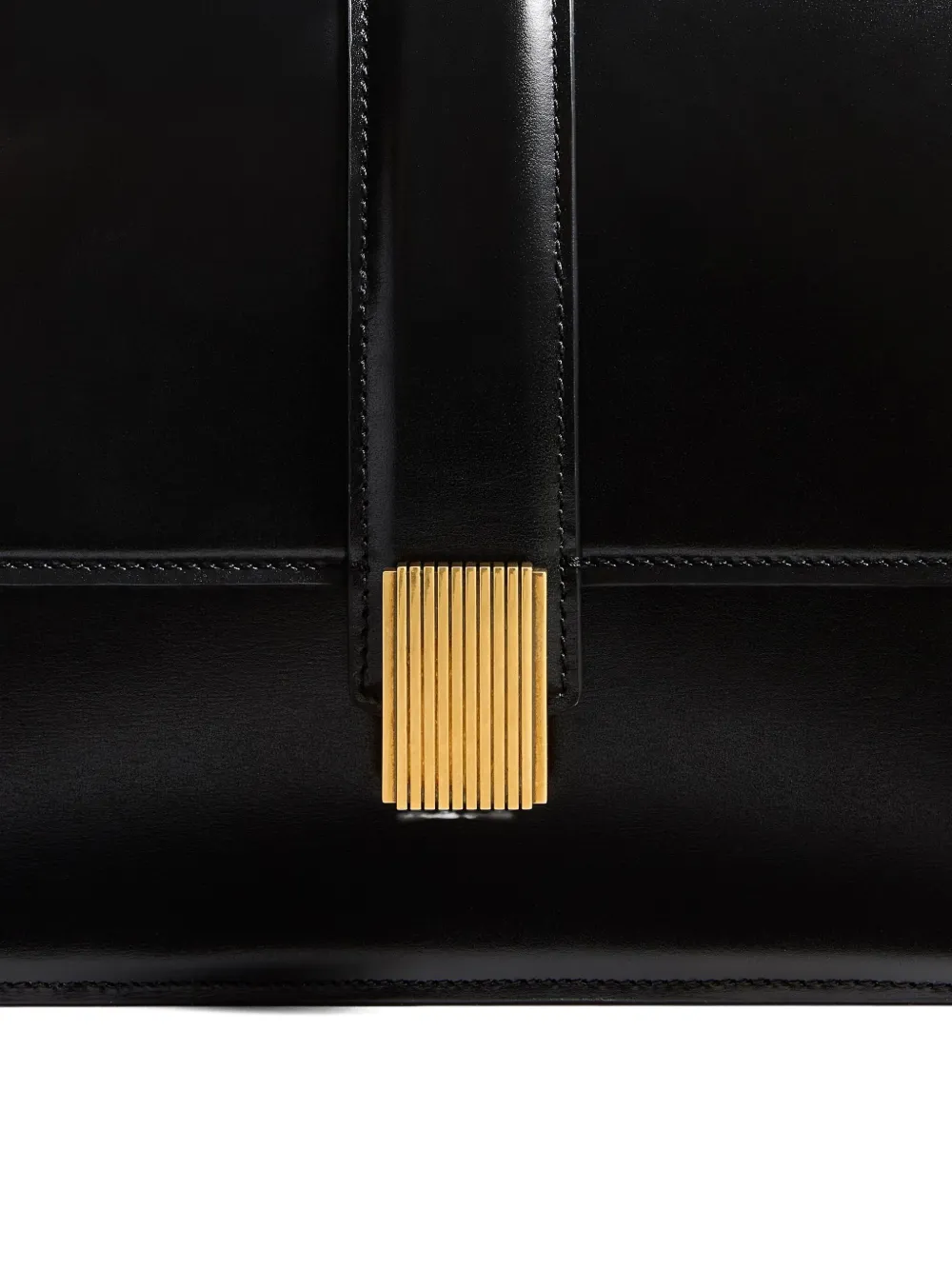 KHAITE Blake crossbodytas met Empire-detail Zwart