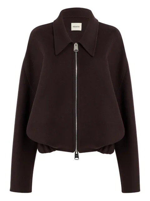 KHAITE Odin zipped-wool jacket