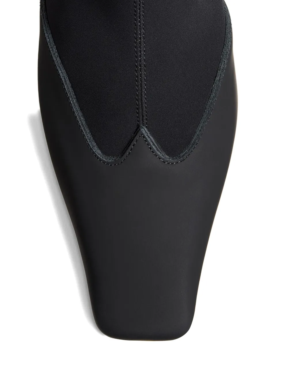Khaite 85mm Nevada Pointed-toe Heeled Boots In Black