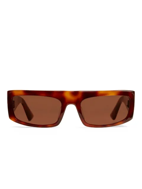 KHAITE lentes de sol con armazón rectangular