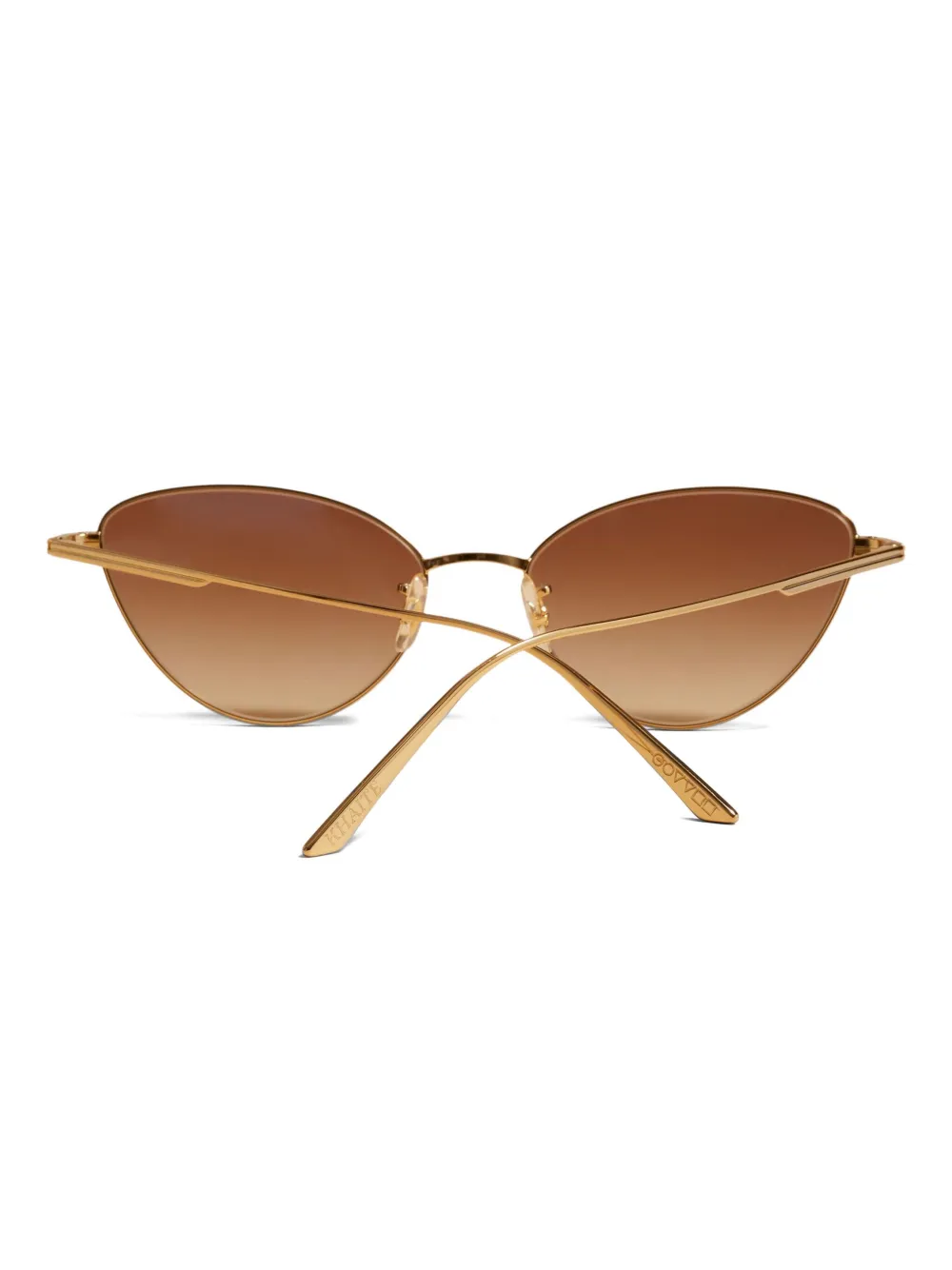Khaite Cat-eye Sunglasses In Brown