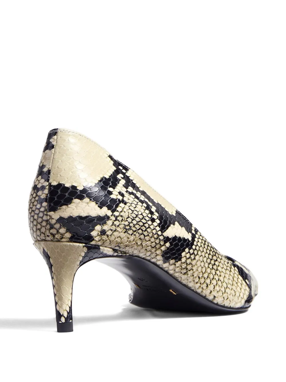 Khaite 45mm Jett D'orsay Heeled Pumps In Neutral