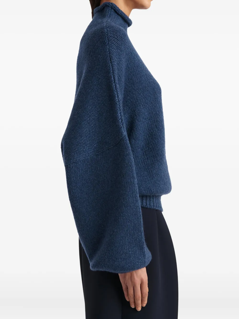 KHAITE Juniper kasjmier trui Blauw