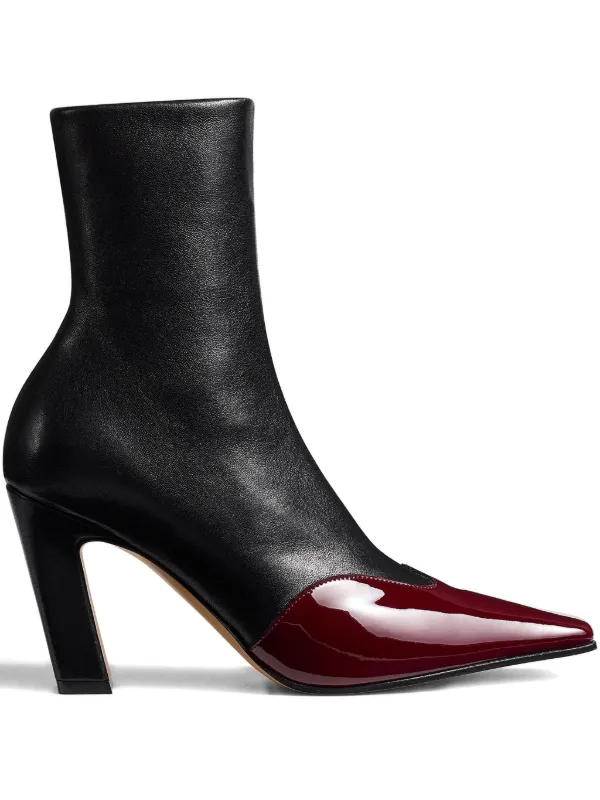 Khaite Nevada Ankle Boots in Black