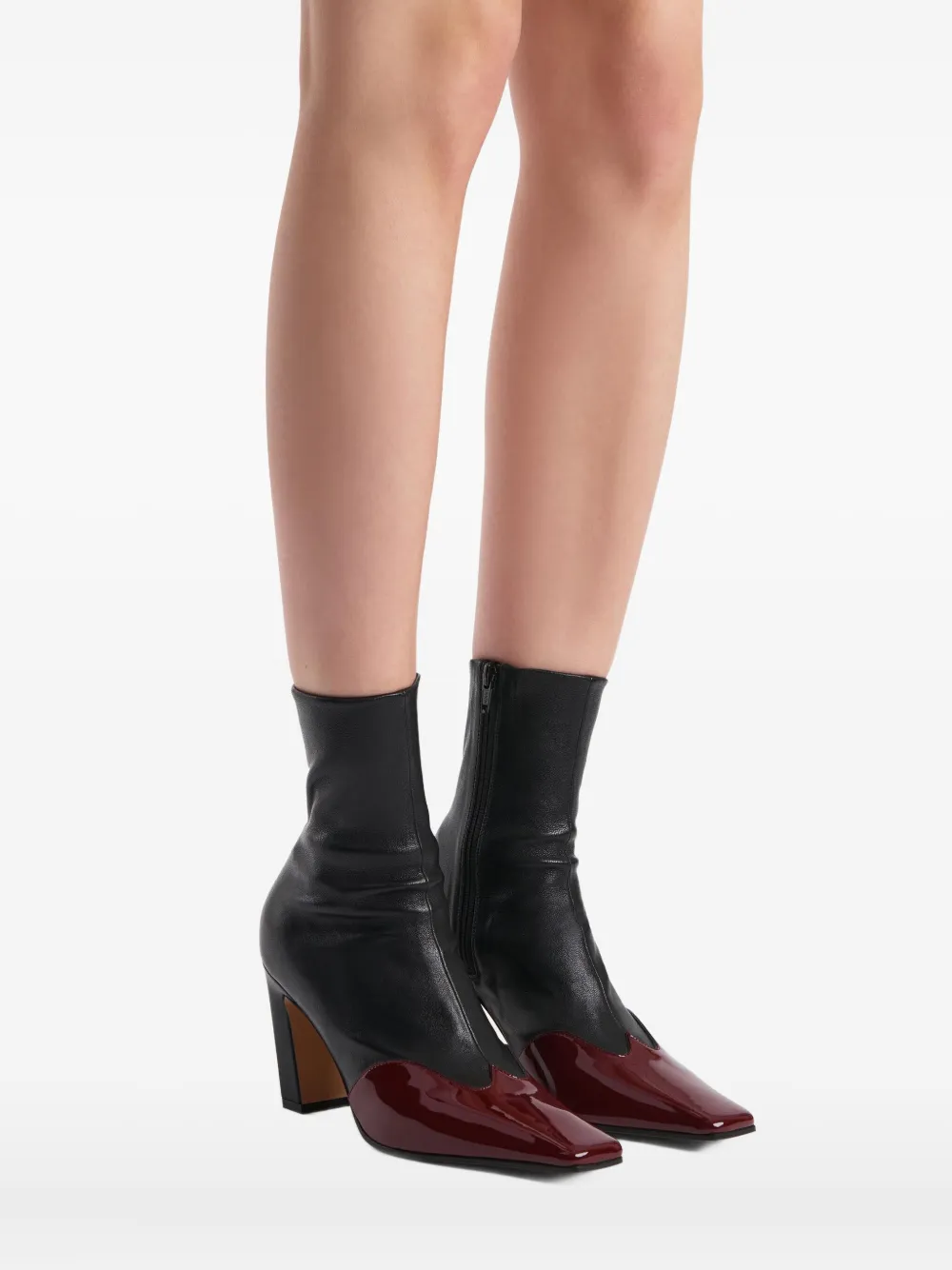 Khaite Nevada Ankle Boots In Black