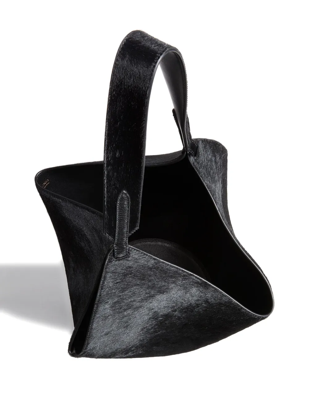 Khaite Chain-detail Leather Tote Bag In Black