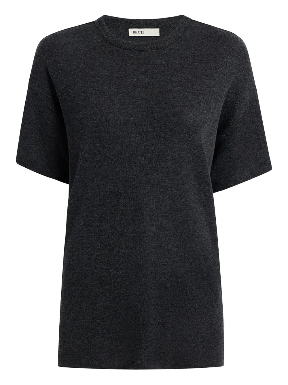 KHAITE short-sleeve top | Grey | Image 1