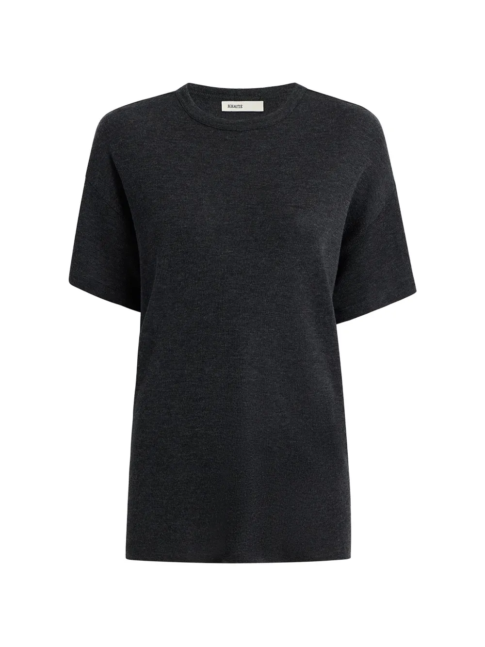 KHAITE Top met korte mouwen Grijs