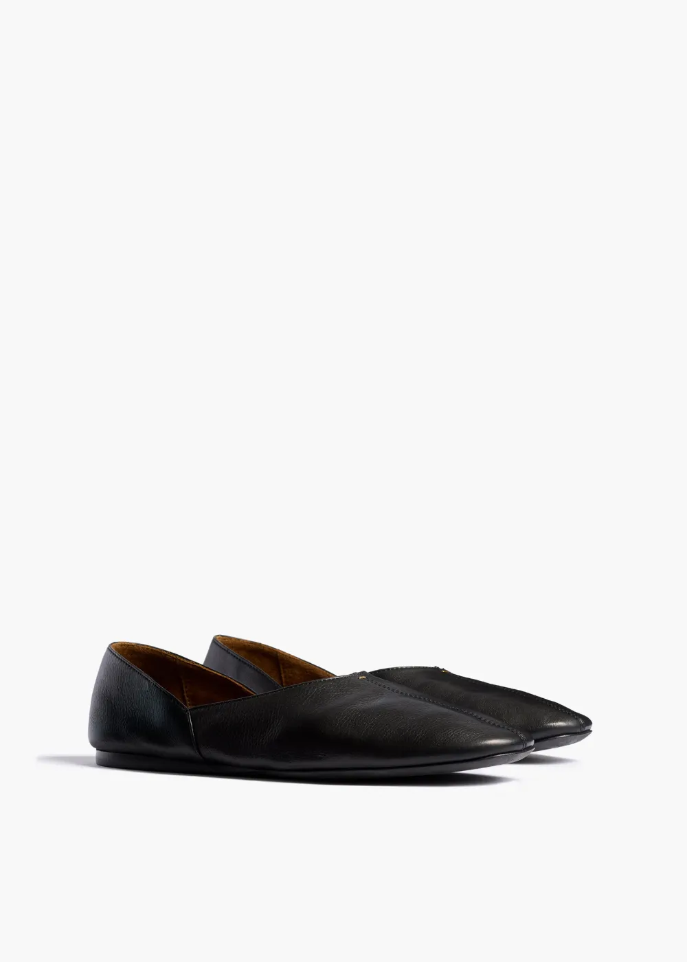Khaite Jane Ballet Flats In Black