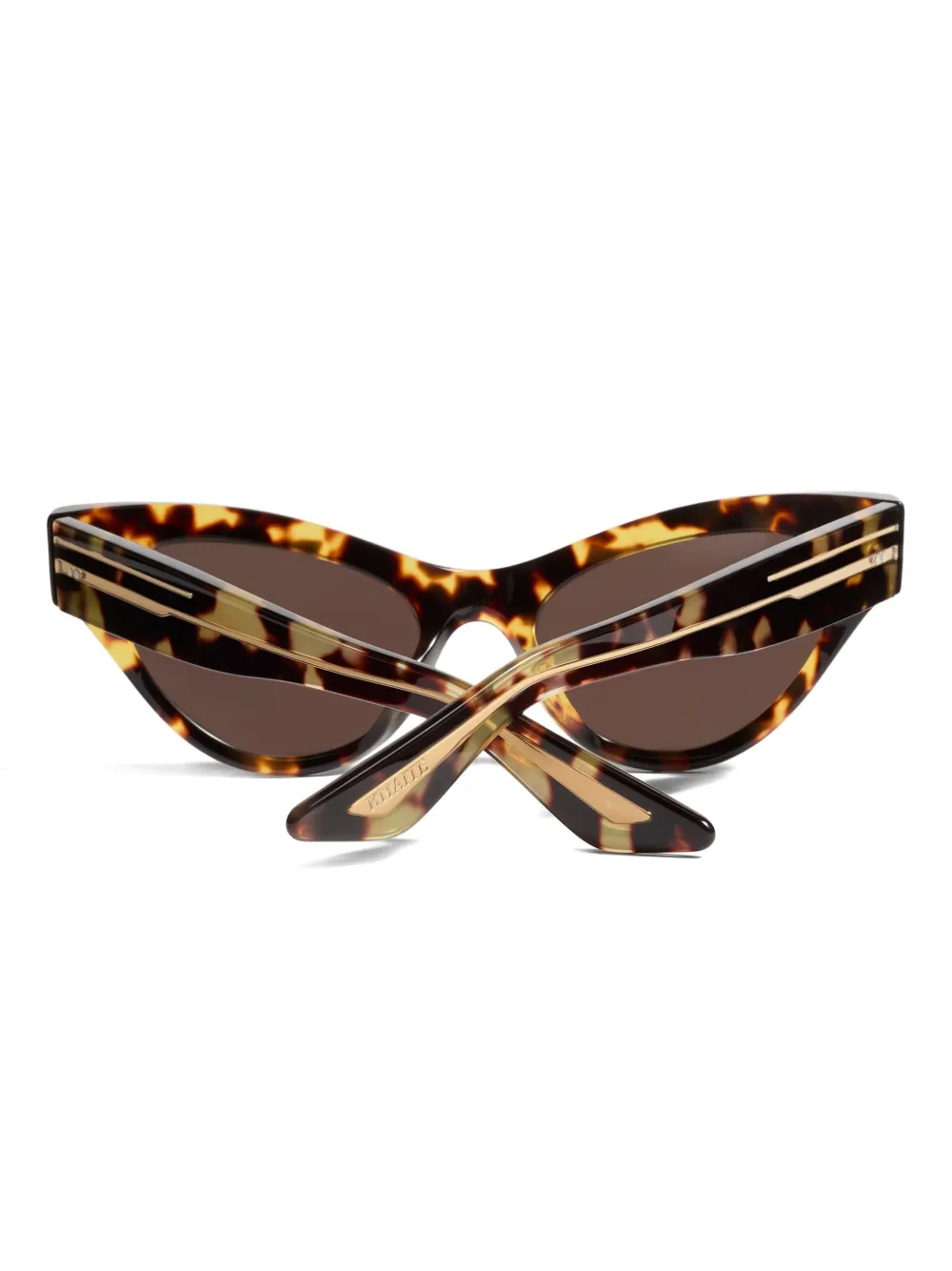 Khaite Ov5573su Cat-eye Sunglasses In Brown