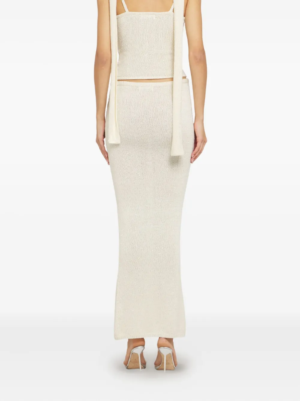 Asta Resort Carolina V-neck Top In Neutral
