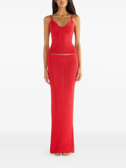 Asta Resort Carolina floor-length maxi skirt
