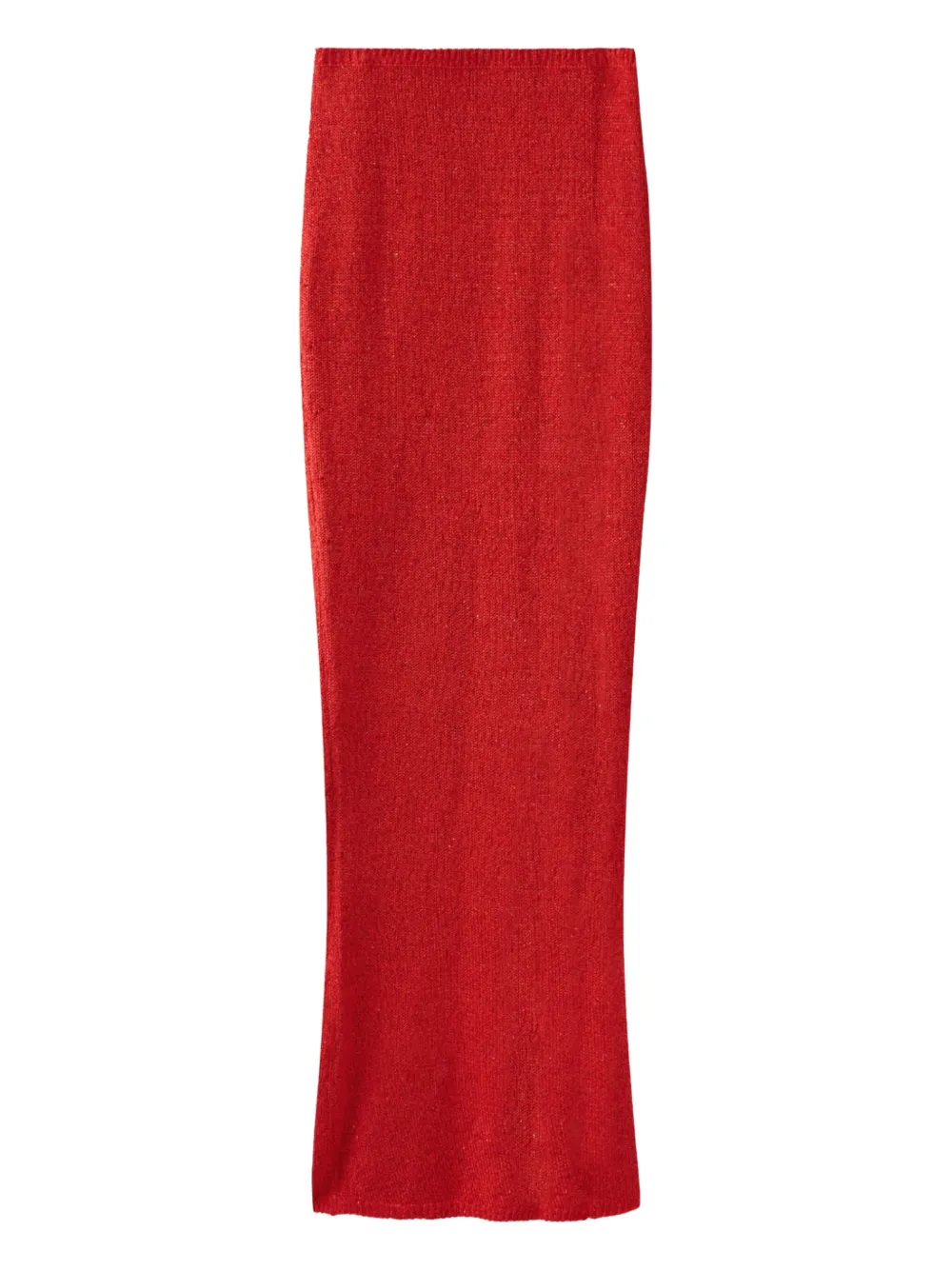 Asta Resort Carolina Floor-length Maxi Skirt In Red
