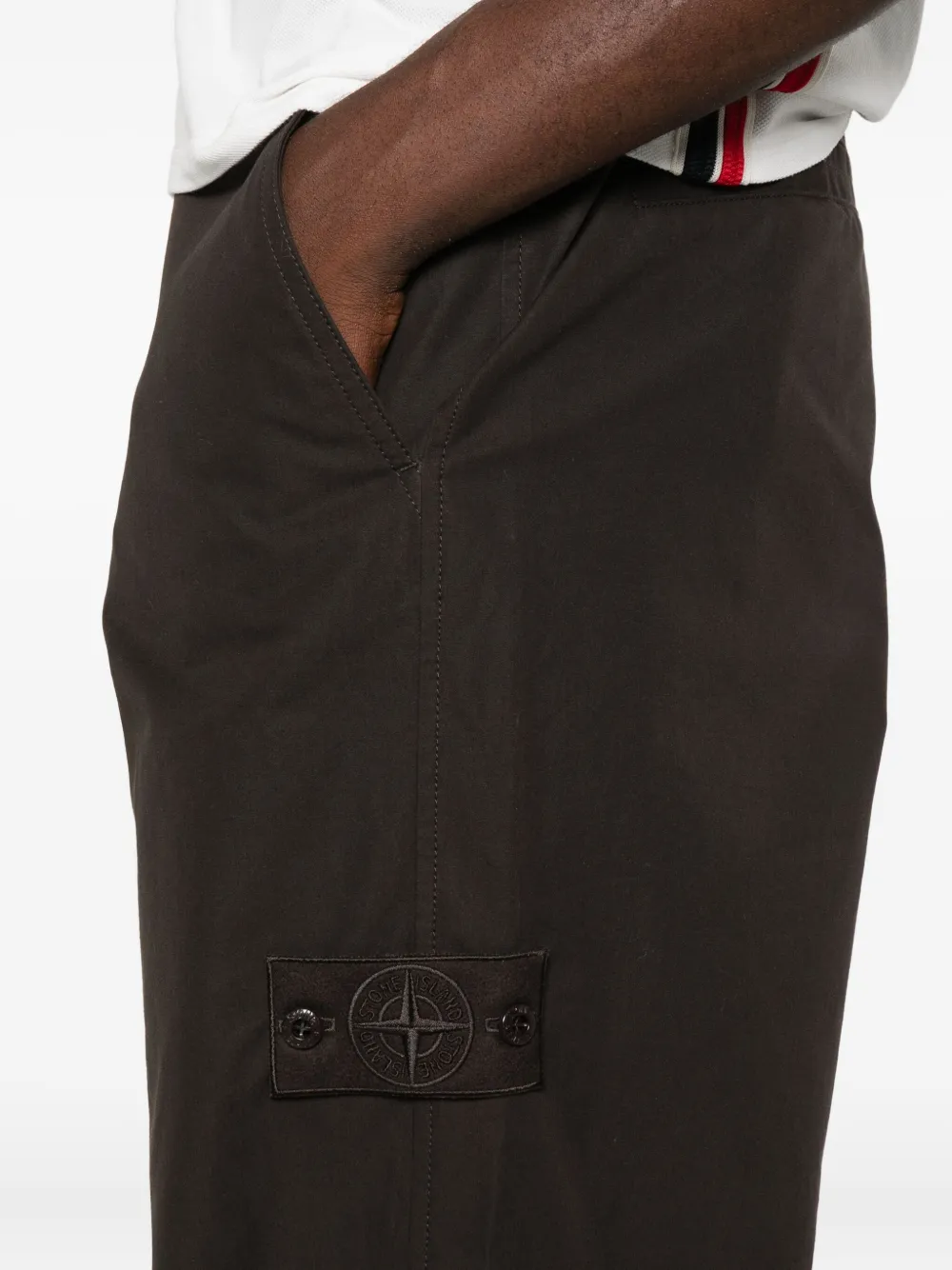 Stone Island Straight broek Bruin