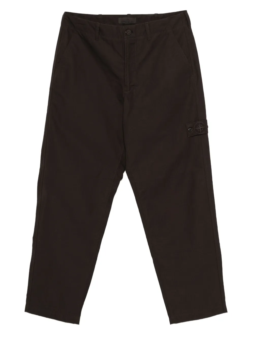 Stone Island pantalon à coupe droite | marron | Image 1