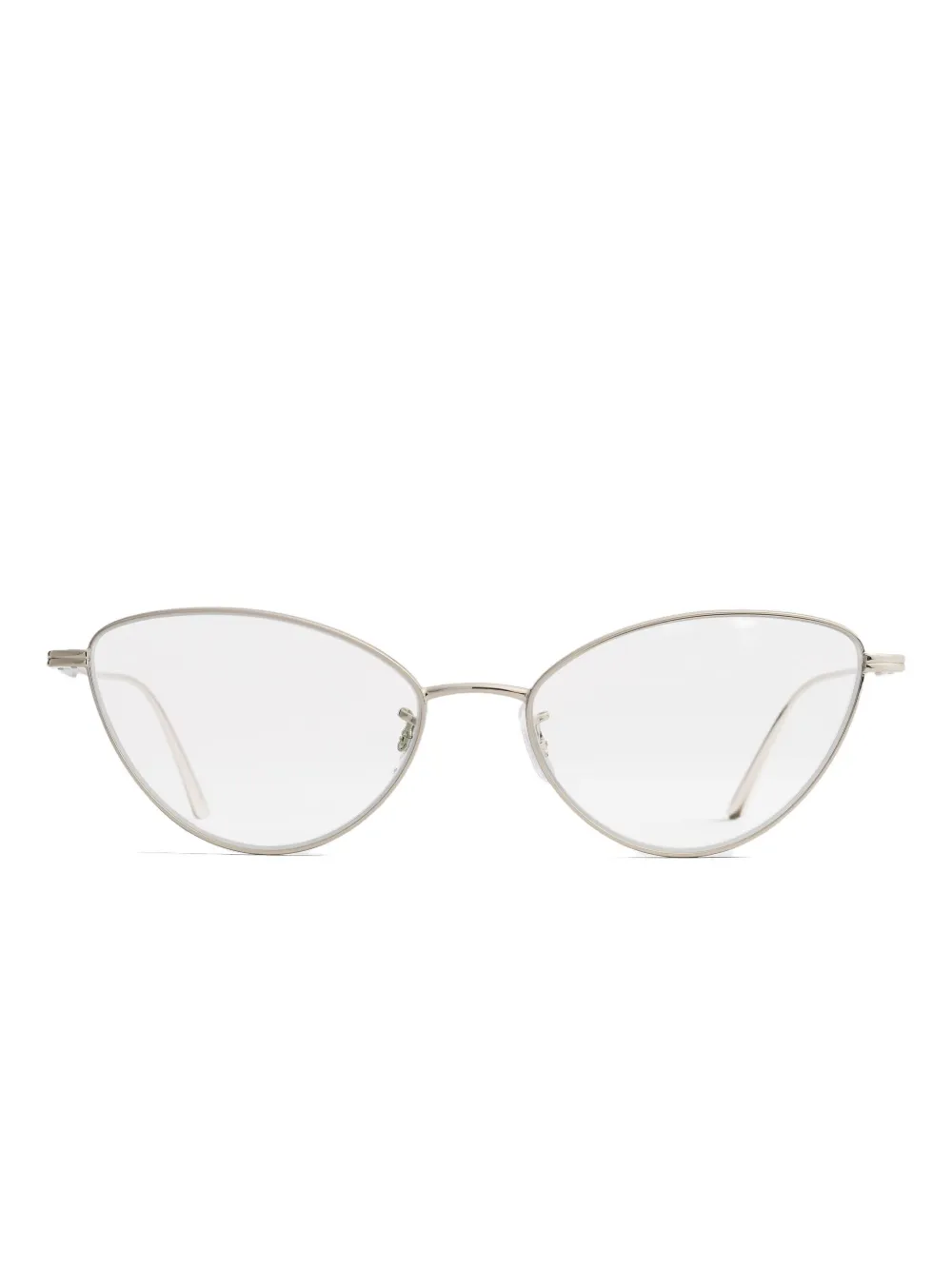 KHAITE x Oliver Peoples Occhiali cat-eye - Argento