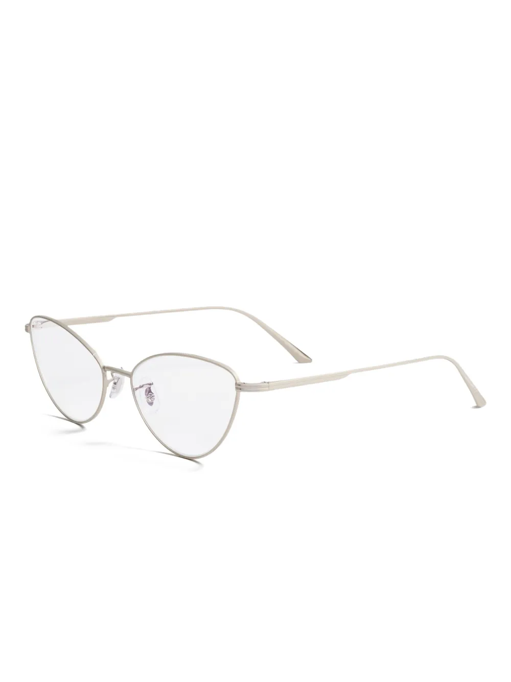  Khaite Cat-eye Glasses - Silver 