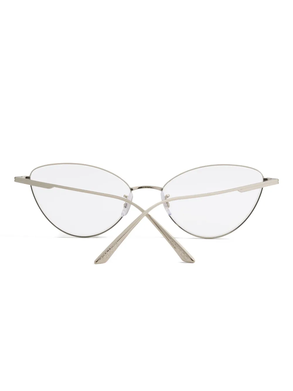  Khaite Cat-eye Glasses - Silver 