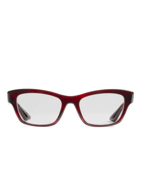 KHAITE x Oliver Peoples lentes rectangulares con motivo de rayas