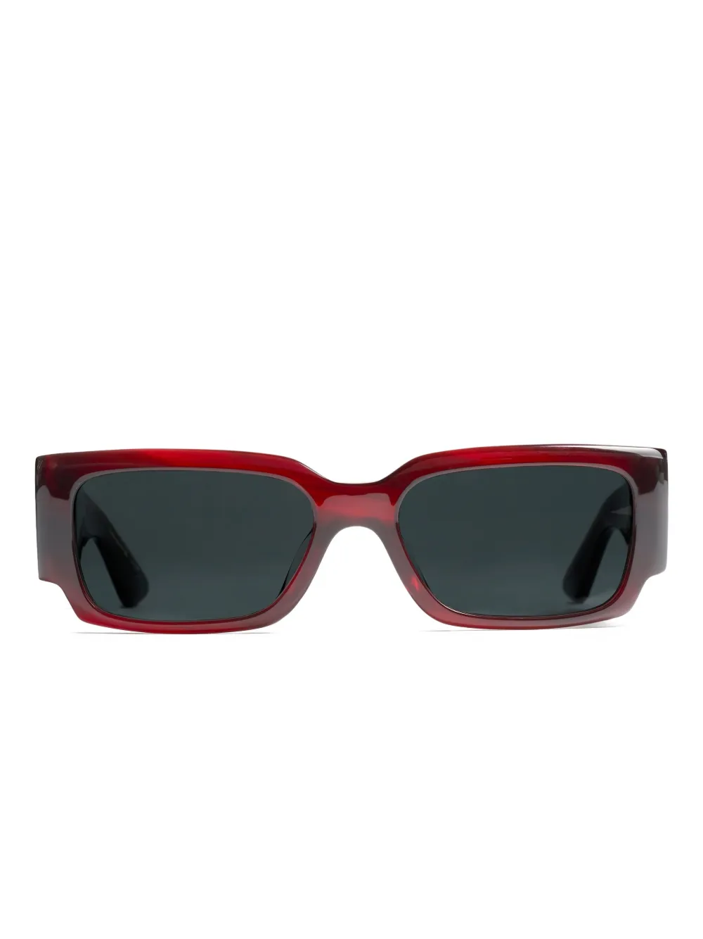 KHAITE x Oliver Peoples Occhiali da sole rettangolari - Rosso