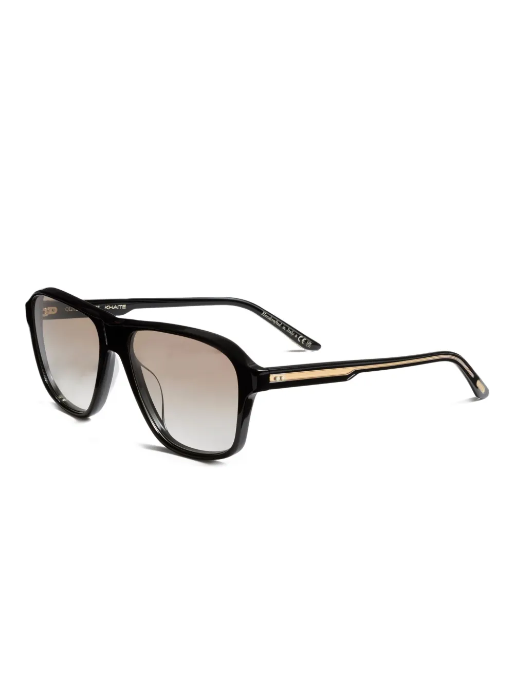 KHAITE x Oliver Peoples Browline 0OV5584U zonnebril - Zwart