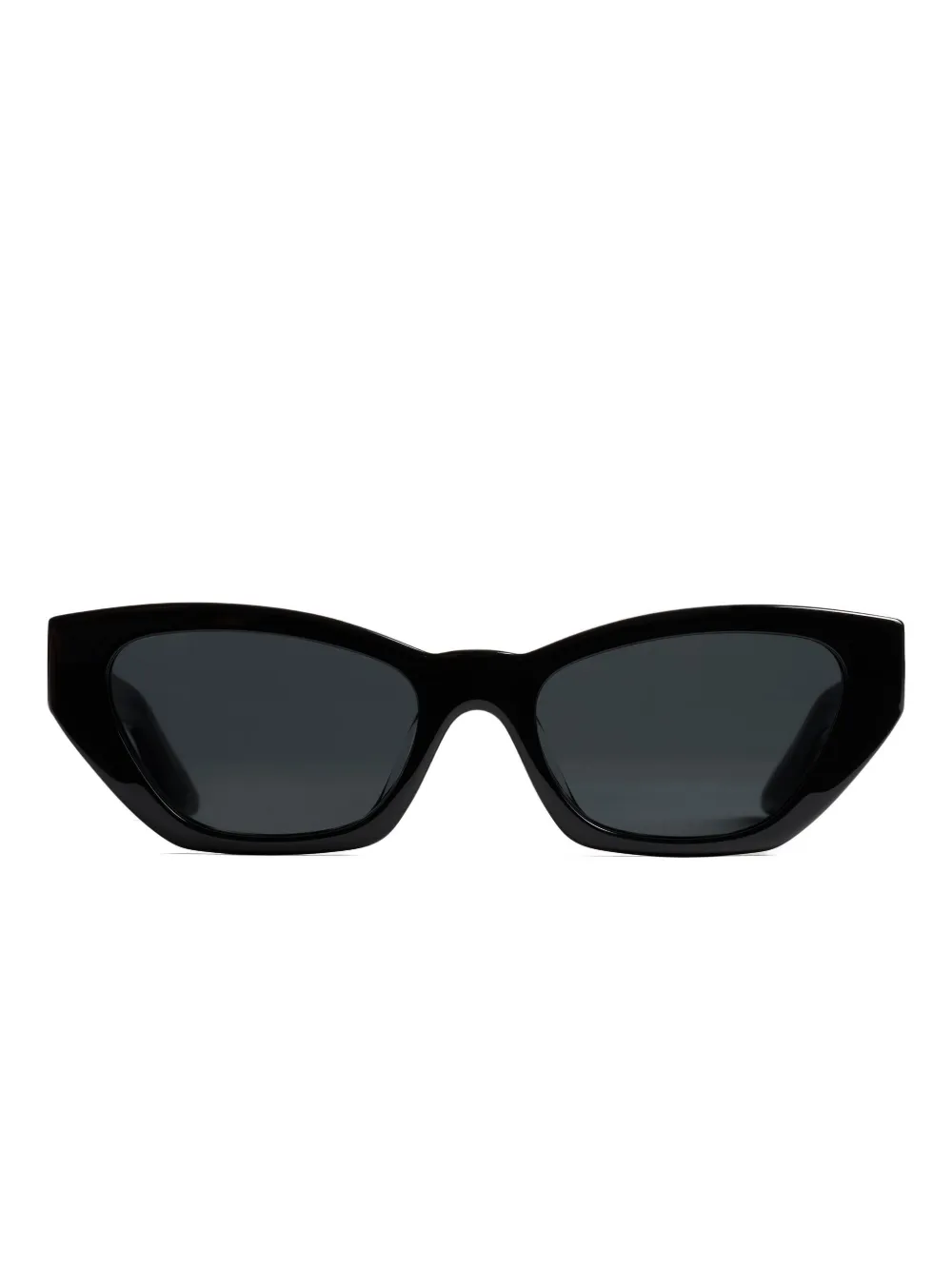 KHAITE x Oliver Peoples stripe cat-eye sunglasses | Black | Image 1