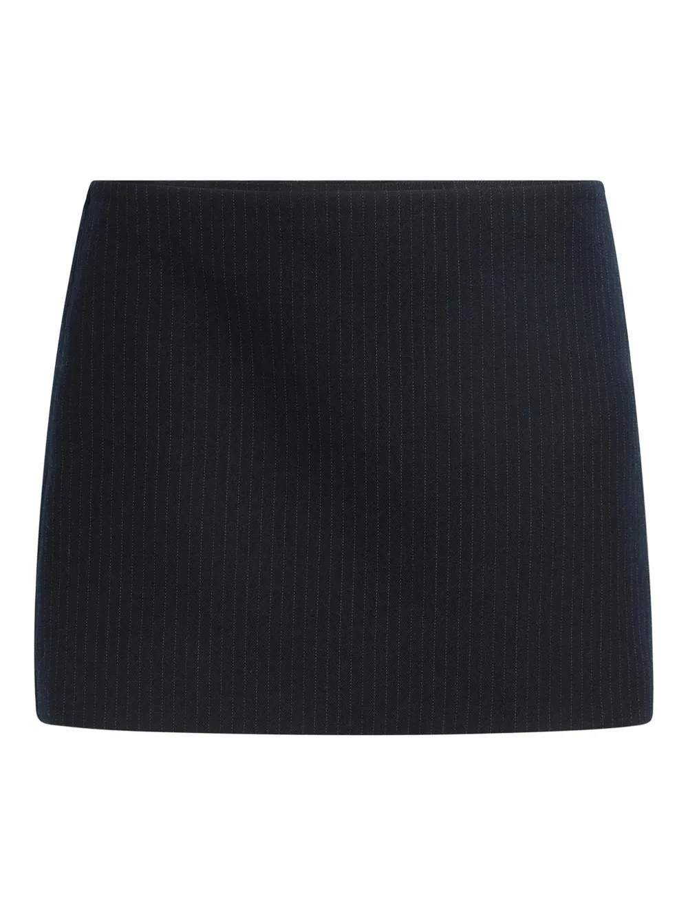 KHAITE Jett pinstripe mini skirt | Blue | Image 1
