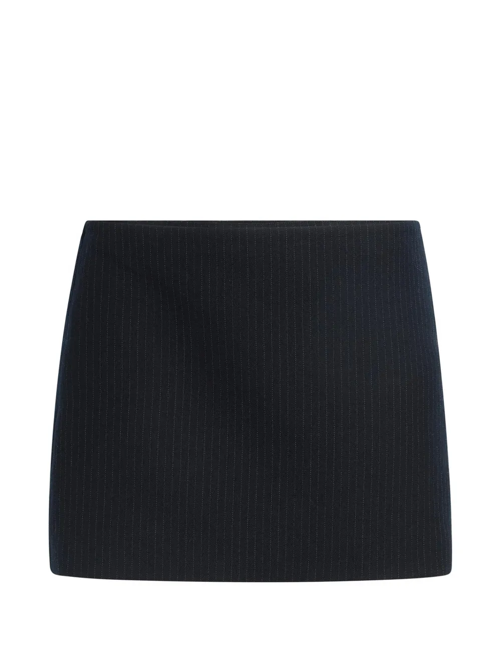 KHAITE Jett mini-rok met krijtstreep Blauw