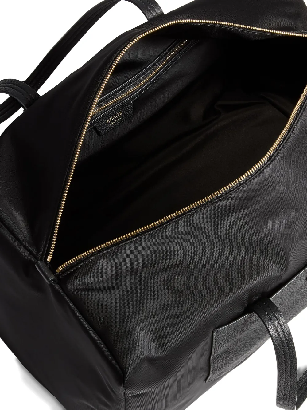 Khaite Sage Duffle Handle Tote Bag In Black