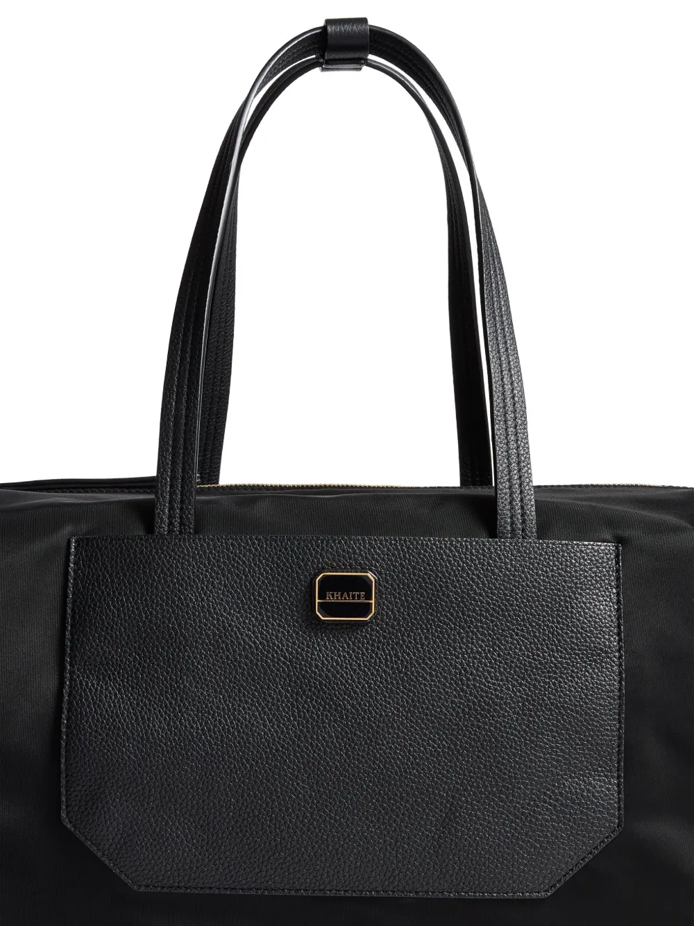 Khaite Sage Duffle Handle Tote Bag In Black