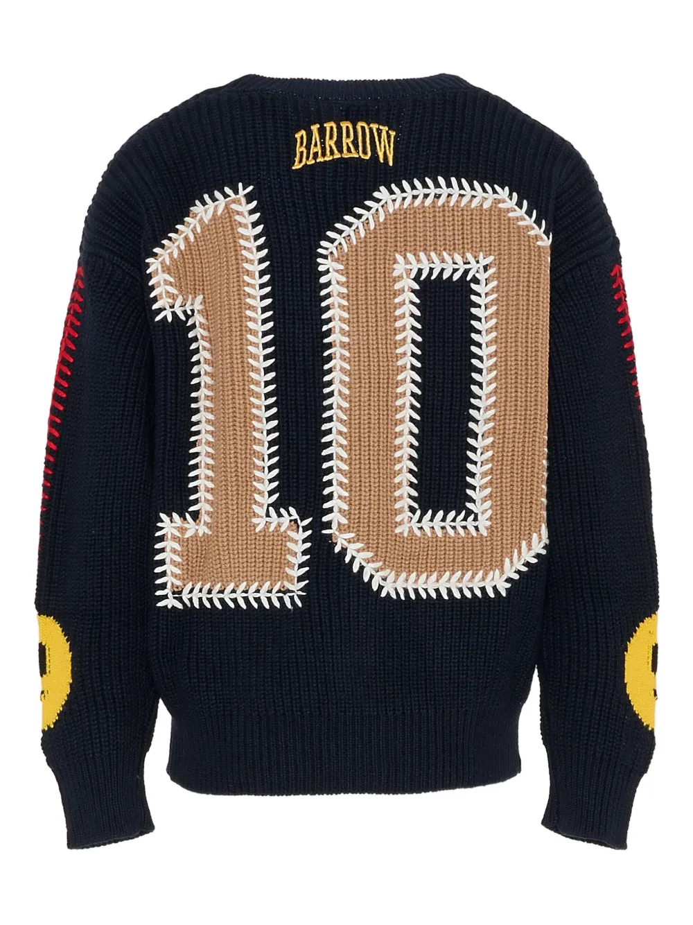 Barrow kids number-detail cardigan | Boys Cardigans | Image 2