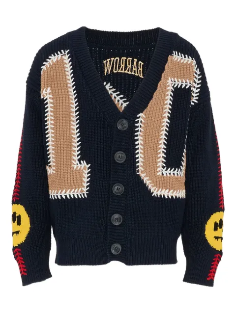 Barrow kids number-detail cardigan