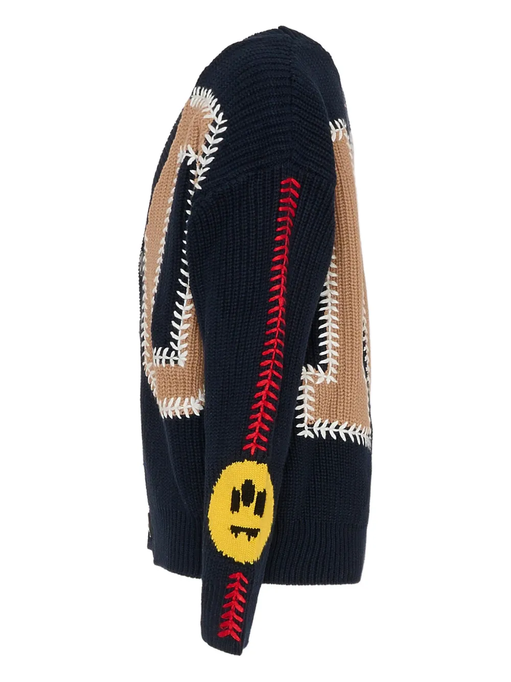 Barrow kids Vest met nummerdetail Zwart