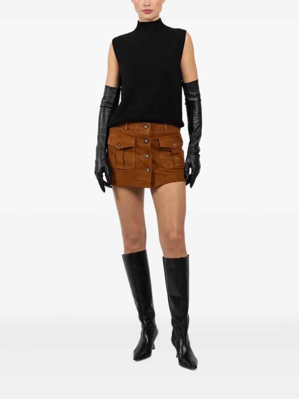 The Garment Tg Gloves In Black