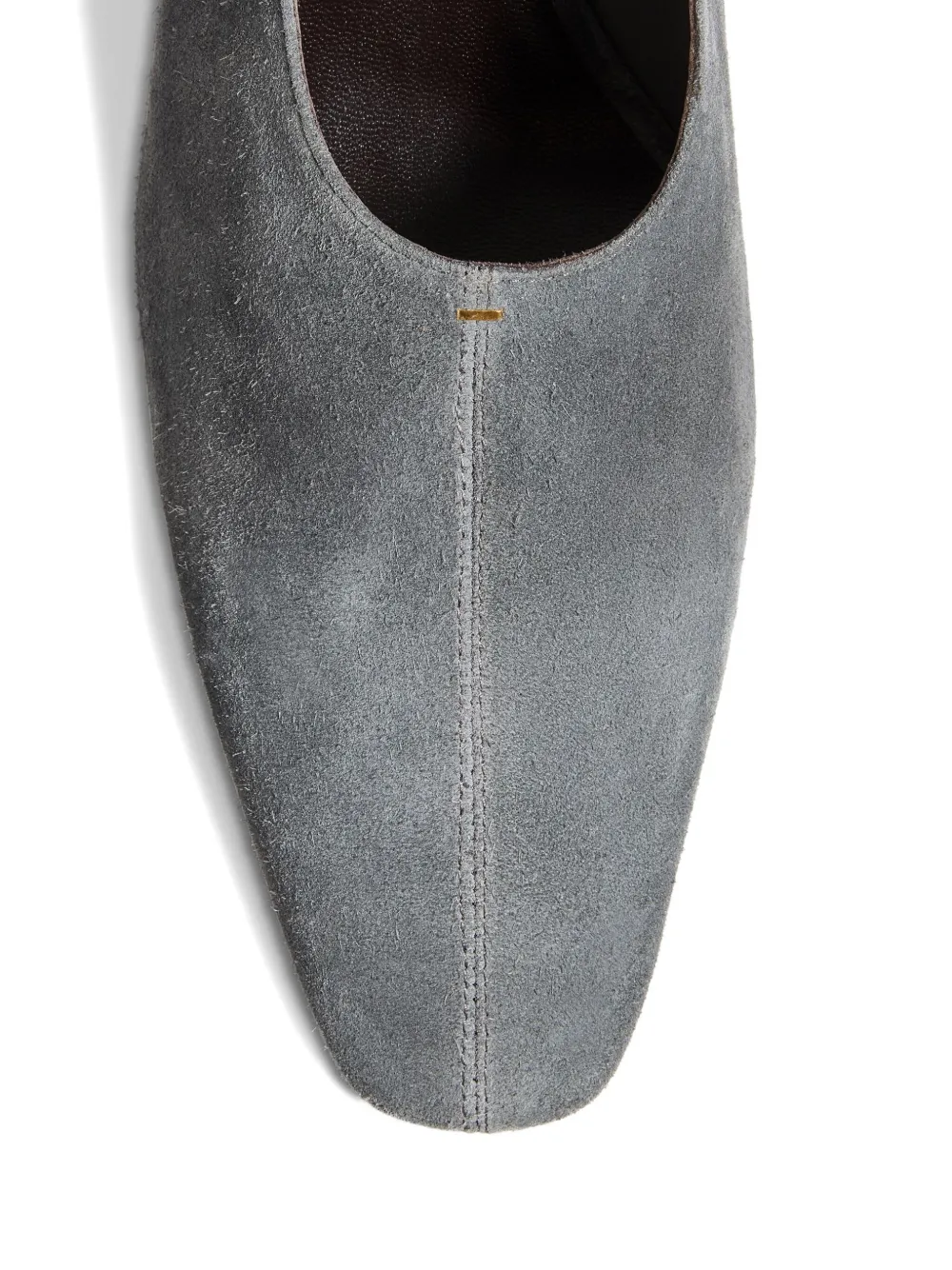 Khaite 50mm Cecilia Heeled Pumps In Gray