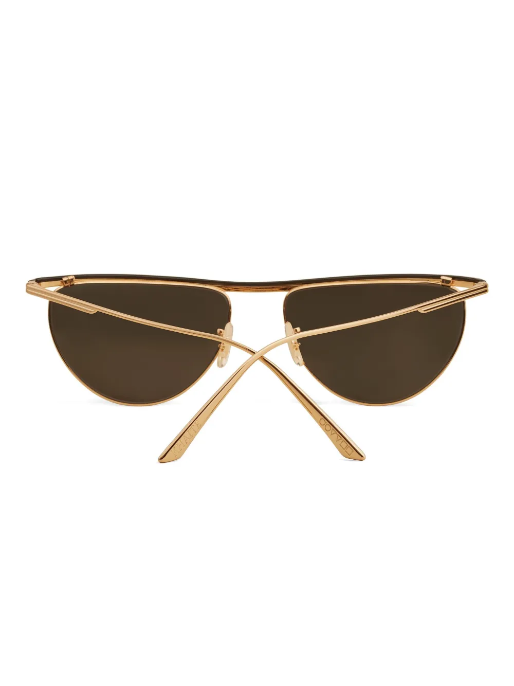 Khaite Cat-eye Frame Sunglasses In Brown