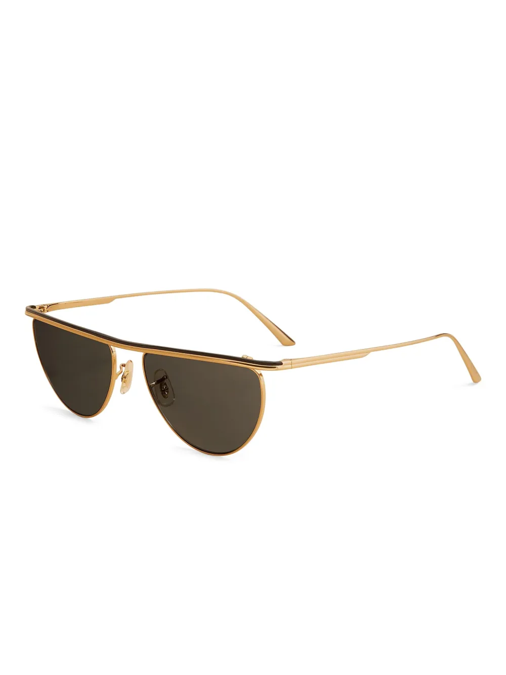 Khaite Cat-eye Frame Sunglasses In Brown