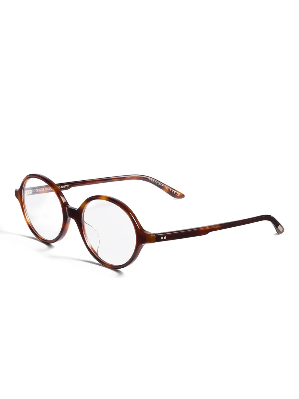 Khaite Oval-frame Glasses In Brown