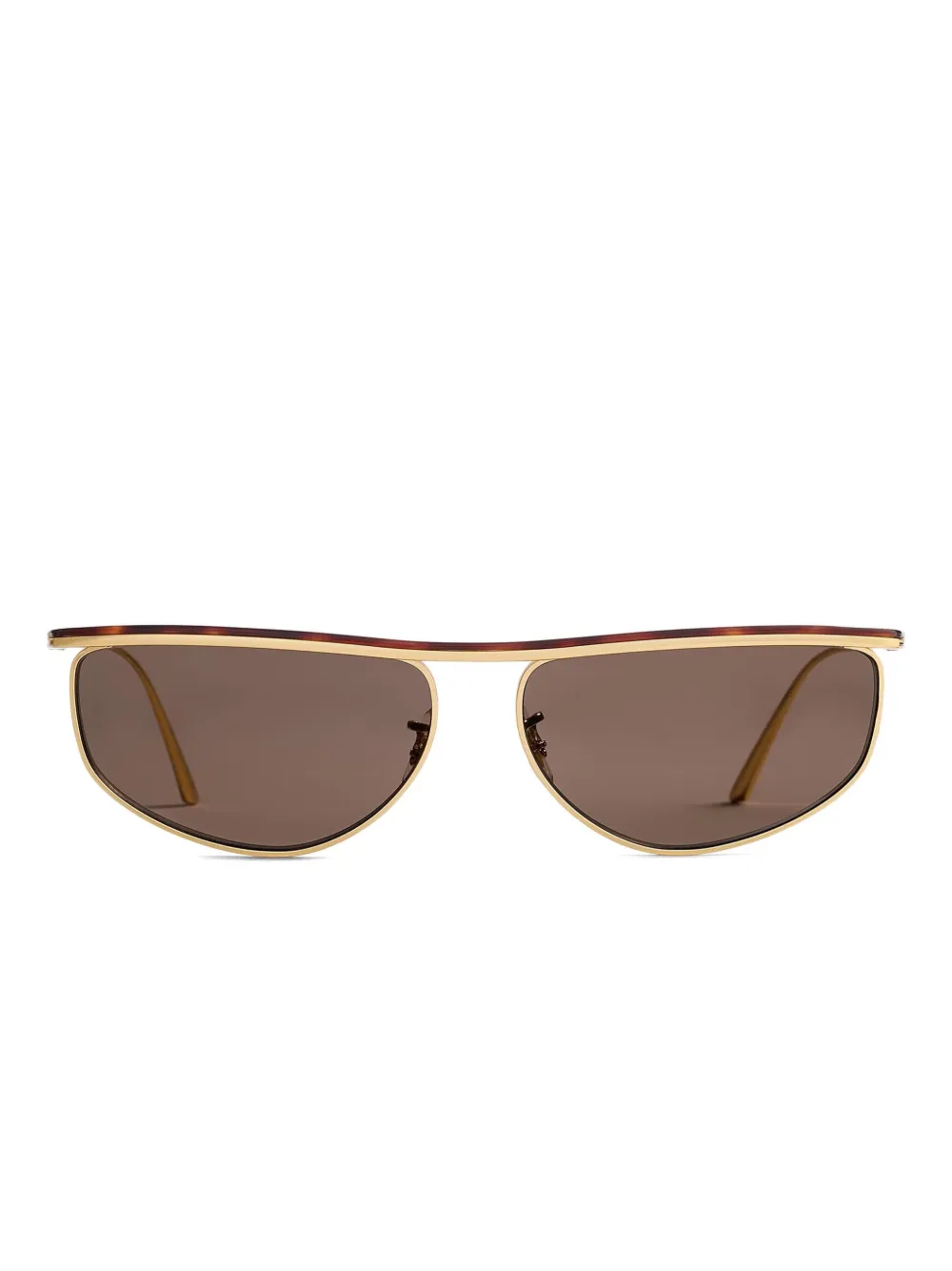 KHAITE x Oliver Peoples pilot-frame sunglasses | Gold | Image 1