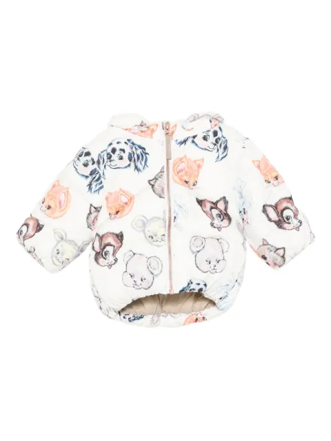 Molo Harpo animal-print hooded jacket