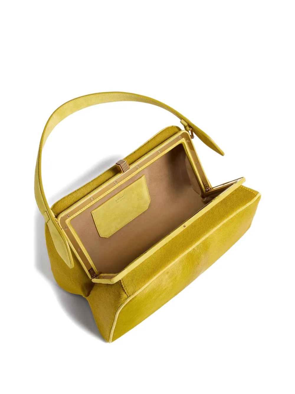 KHAITE Borsa tote in pelle - Giallo