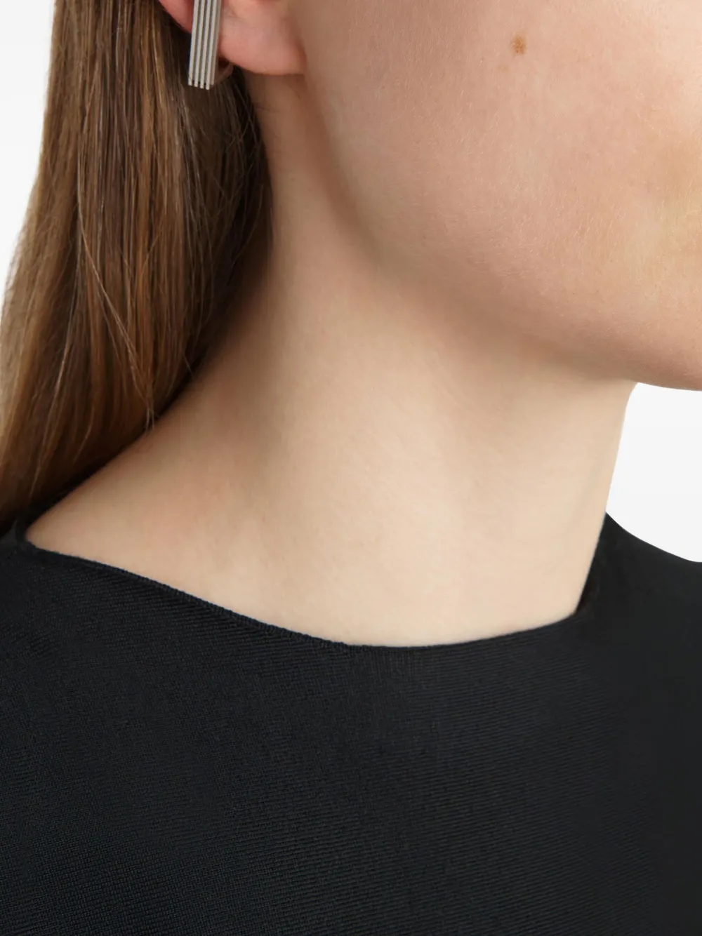 Khaite Empire Ear Cuffs In Metallic